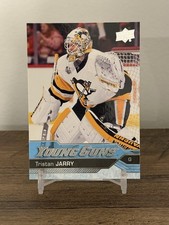 Tristan Jarry Upper Deck Series 2 Young Guns Rookie Card #466 RC ???. rookie card picture