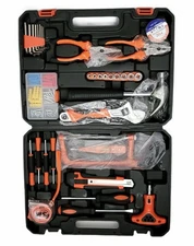 Luxe Refined Living Tool Set Kit 82 Pieces in Carrying Case New Sealed