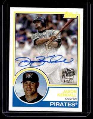 2023 Topps Archives Fan Favorite Auto Jason Kendall Auto Pittsburgh Pirates