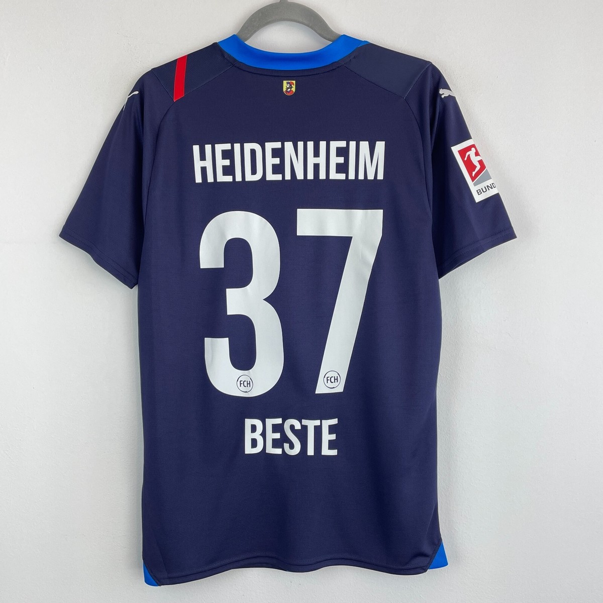 1. FC Heidenheim 2023/2024 Puma Away Shirt Soccer Jersey Size S