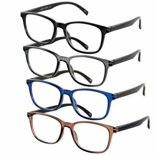 Lucky Designer Reading Glasses incl. Case Spring Hinge - I Need You by Eye-Net