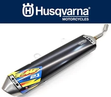 FMF Turbinecore 2.1 Muffler 20-23 TE150i Husqvarna Black w/ Spark #F222