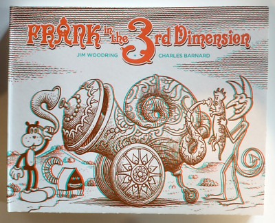 Frank In The 3rd Dimension Jim Woodring Hardback with Glasses