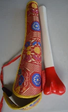 Tibetan Buddhist Kangling, Resin Fiber Kangling, Tibetan Religious Item