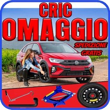 💥 Set Platzsparend Notrad VW Taigo 16”5Fori Cric Schlüssel DOT2025 🛞