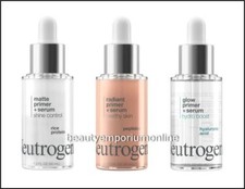 Neutrogena Matte Radiant or Glow Booster Face Primer + Serum 1oz YOU CHOOSE