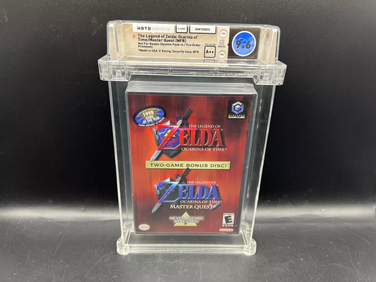 Legend of Zelda: Ocarina of Time with Master Quest - Nintendo GameCube Used  