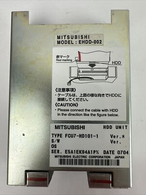 MITSUBISHI FCU7-HD101-1 HDD UNIT VER.* EHDD-002 | eBay