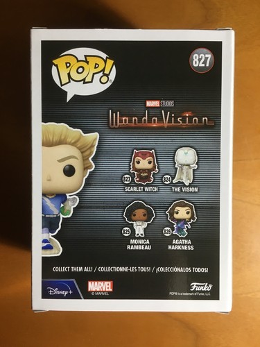 Funko Pop "Pietro Maximoff" 827 Funko Shop Wanda Vision Marvel - Imagen 3 de 6