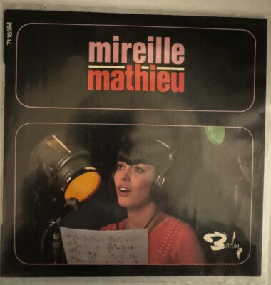 MIREILLE MATHIEU -NOUS ON S'AIMERA / ADIEU A LA NUIT- FRENCH 7'' EP PS CHANSON