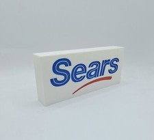 Sears Logo Sign Signage Desk Top Art