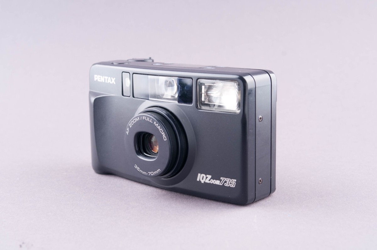 Pentax IQZoom 735 Quartz Date 35mm Point & Shoot Film Camera | eBay