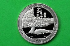 2018-S GEM Proof Deep Cameo(Voyageurs National Park) US Quarter (c/n clad)