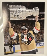 Keegan Kolesar Las Vegas Golden Knights Signed Stanley Cup NHL 8x10 Photo COA