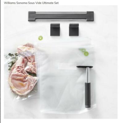 Williams Sonoma Sous Vide Ultimate Set/Kit for all Sous Vide Cooking Methods NIB