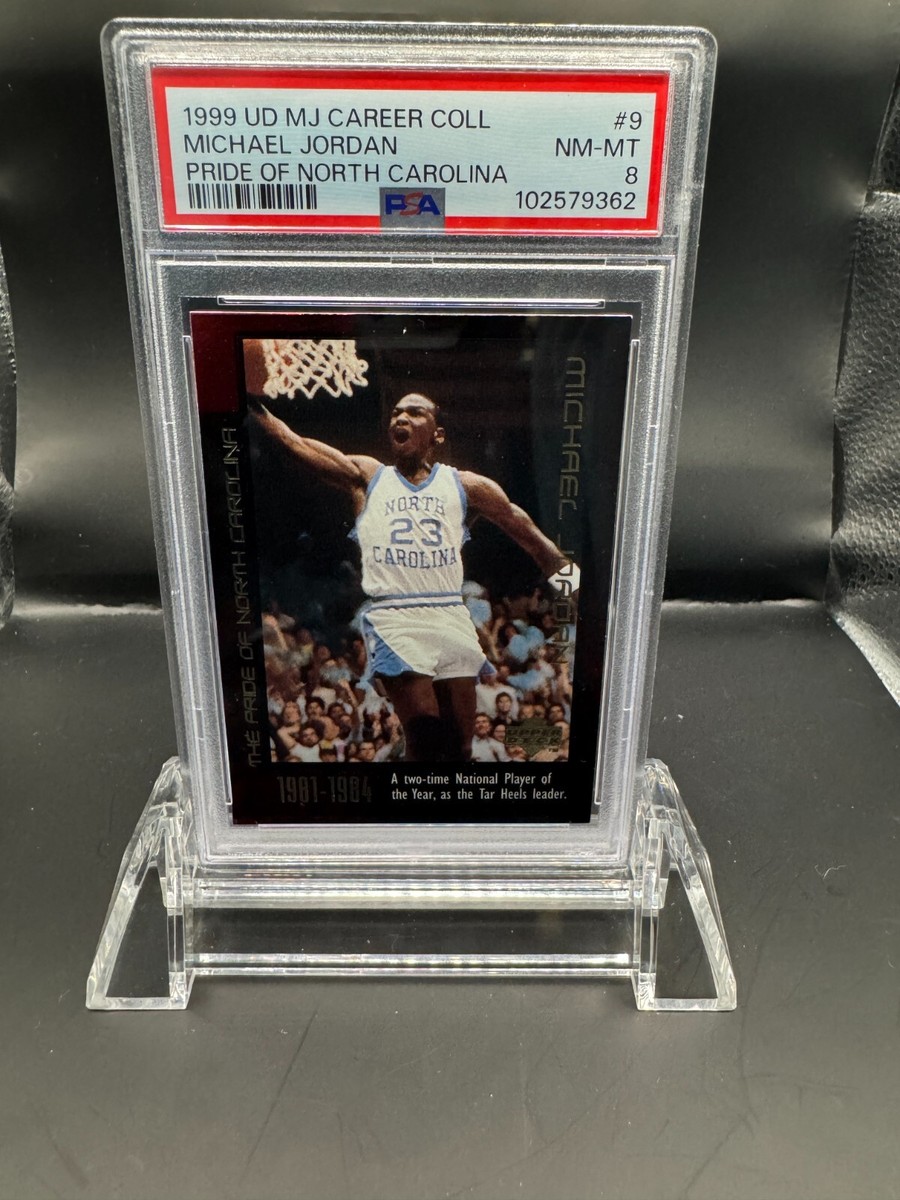 1999 UD MJ CAREER COLL MICHAEL JORDAN PRIDE OF NORTH CAROLINA #9
