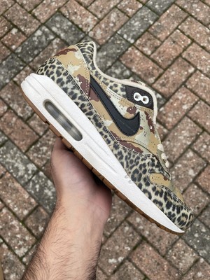 2013 Nike Wmns Air Max 1 PRM 'Atmos Camo Leopardo' - UK 6/US 8.5/UE 40 |  eBay