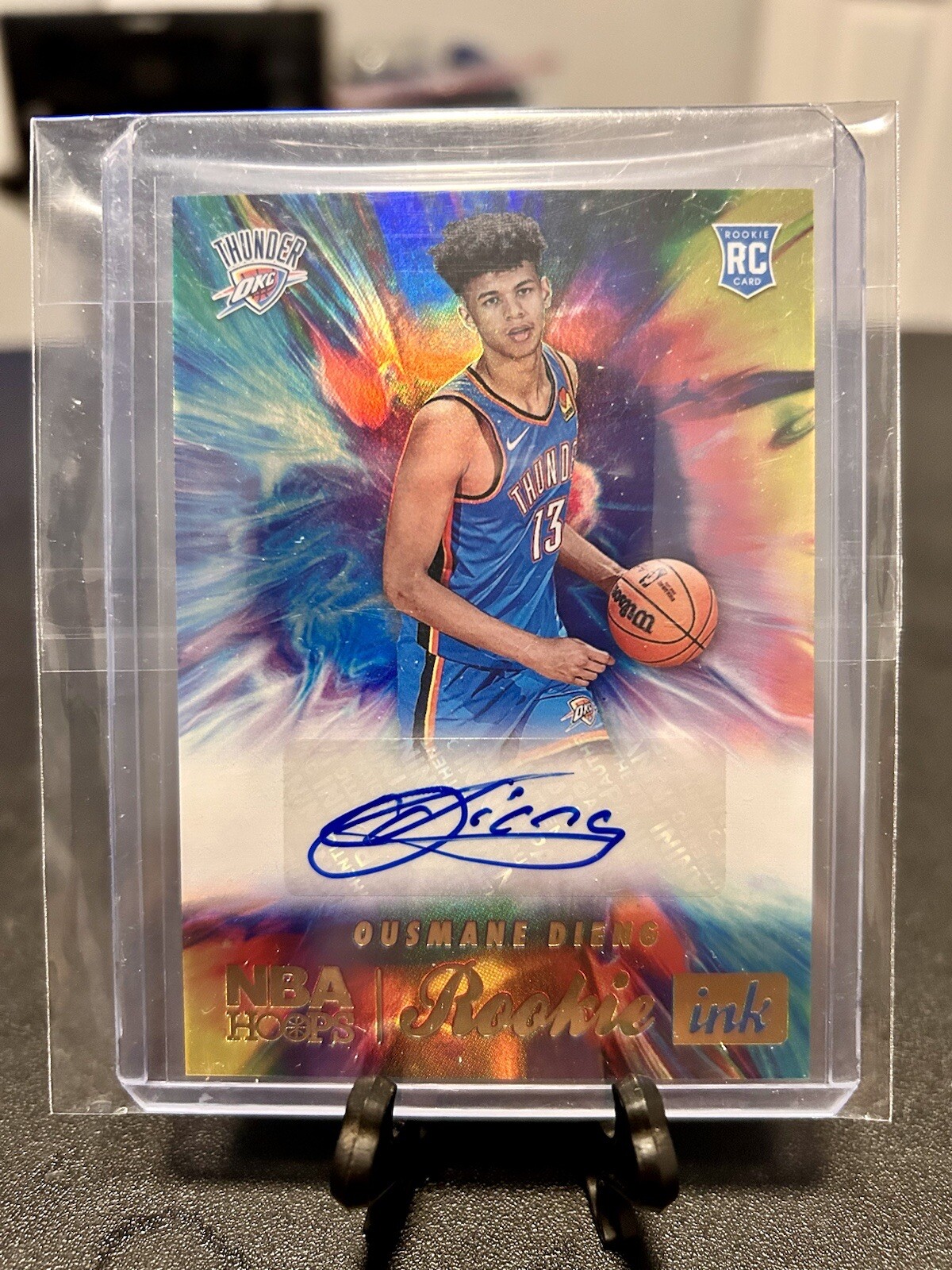 2022-23 Hoops Rookie Ink Ousmane Dieng