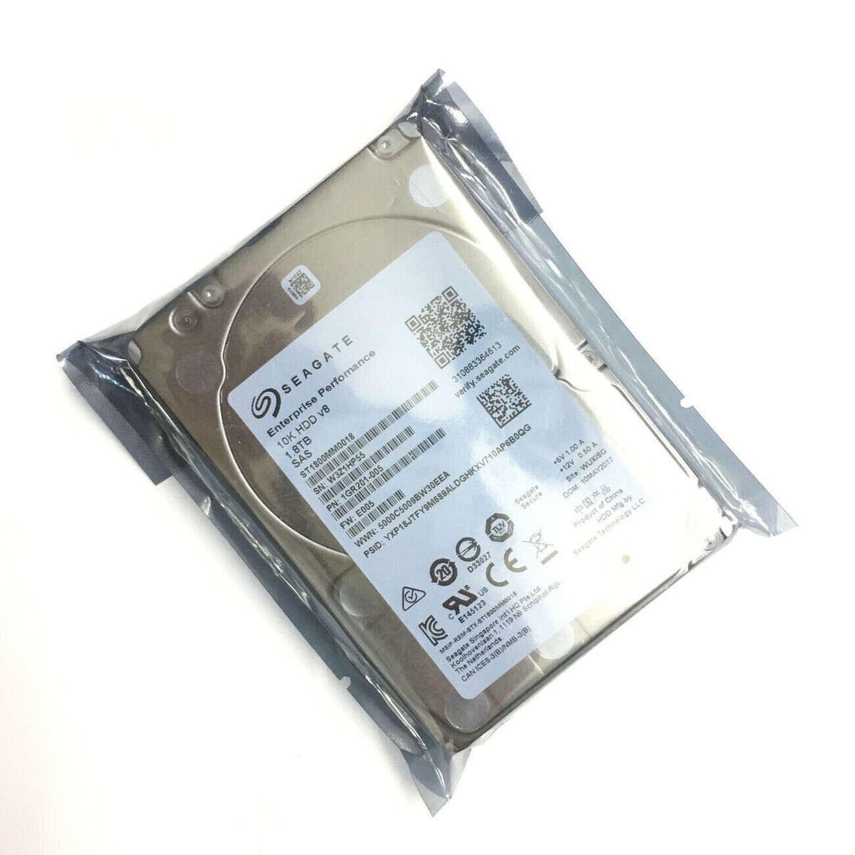 NEW ST1800MM0018 SEAGATE Enterprise 10K V8 1.8TB 12Gb/S SAS 2.5