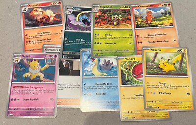Pokemon 2023 TGC Trading Cards Bargain Listing - Pick One - Mint Condition
