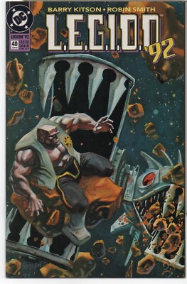 L.E.G.I.O.N. #40   1ST APPEARANCES - BARRY KITSON   DAN BRERETON COVER ART