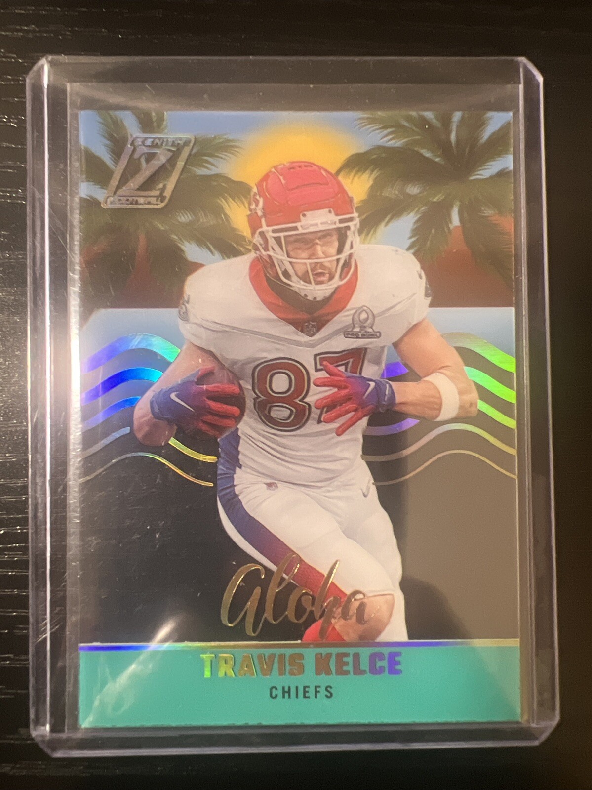 2022 Panini Zenith Aloha #30 Travis Kelce Kansas City Chiefs
