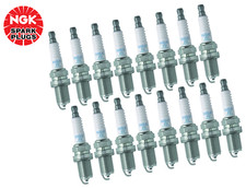 Spark Plugs Plug Set 16pcs NGK Original for Mercedes 113 V8 CL CLK E G ML R S SL