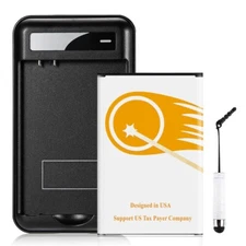 Superior Quality 6620mAh Battery Desktop Charger Stylus f Sprint LG G4 LS991 USA