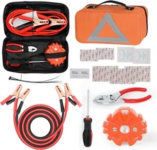 Car Safety Kit, NOONE Multifunctional Roadside Assistance Emergency Kits - First