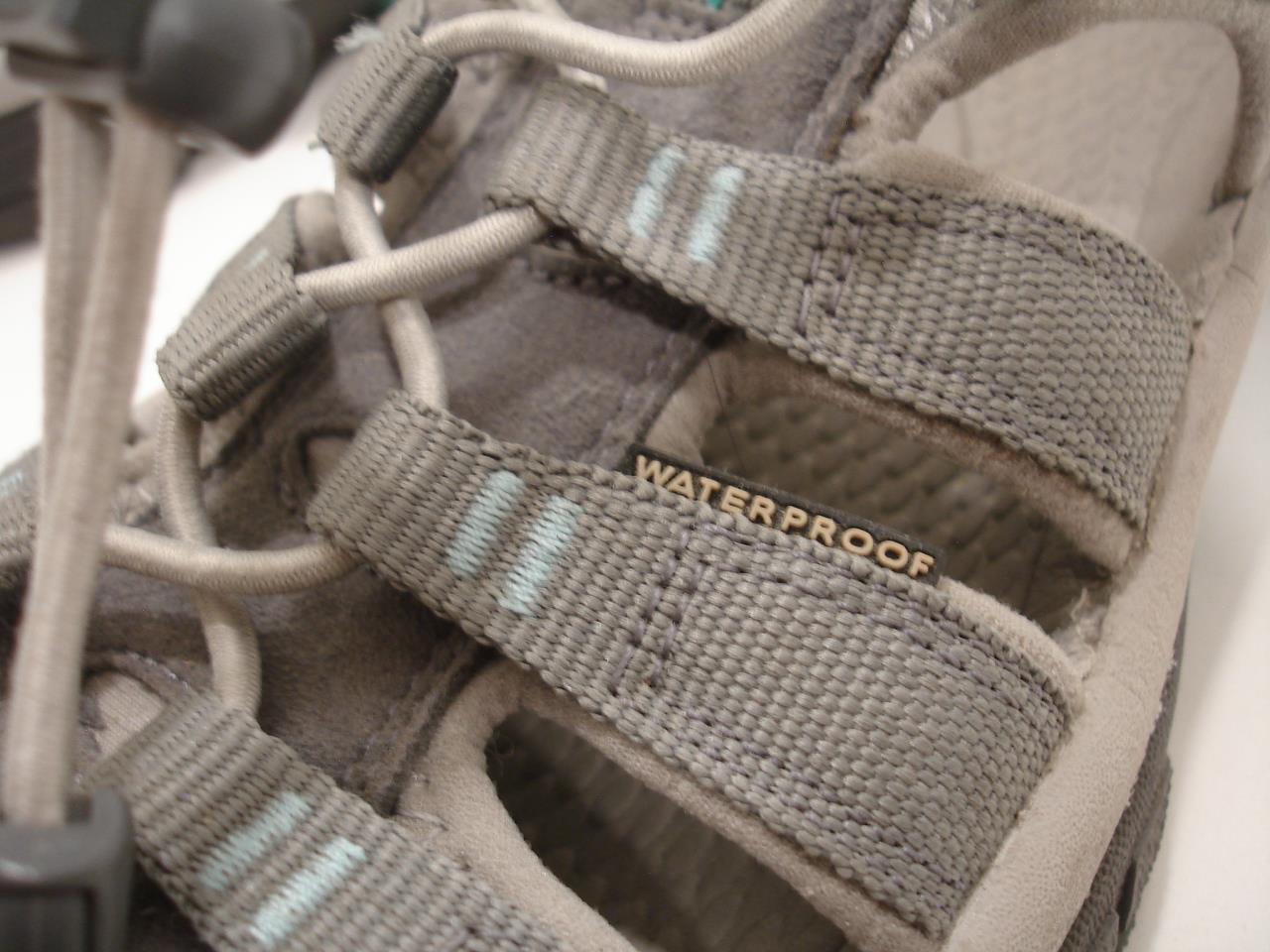 Sandali impermeabili donna taglia 7 5 M Keen Newport H2 grigio acciaio blu scarpe da acqua