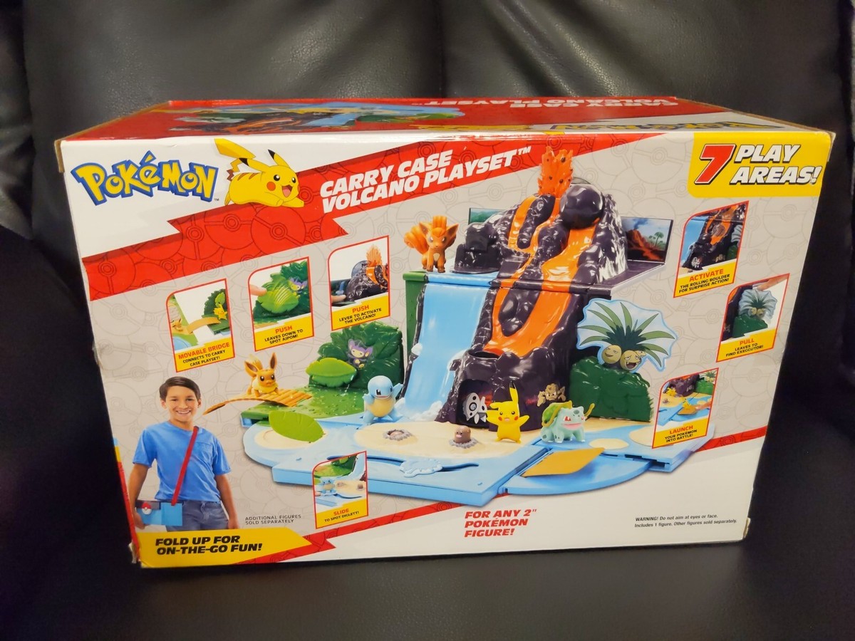 Pokémon PKW2366 Fold Up Carry Case Volcano Playset 191726399438| eBay