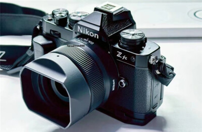 Lens Hood For Nikon Z DX 24mm F1.7 Bayonet fixing Resin Black