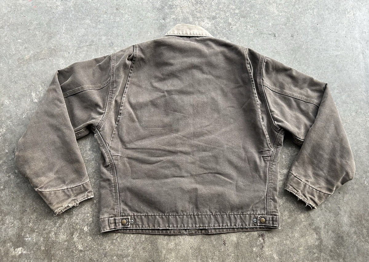 VTG 90s Carhartt Detroit Jacket J97 TMB Timber Blanket Lined VTG 90s Carhartt Detroit Jacket J97 TMB Timber Blanket Lined