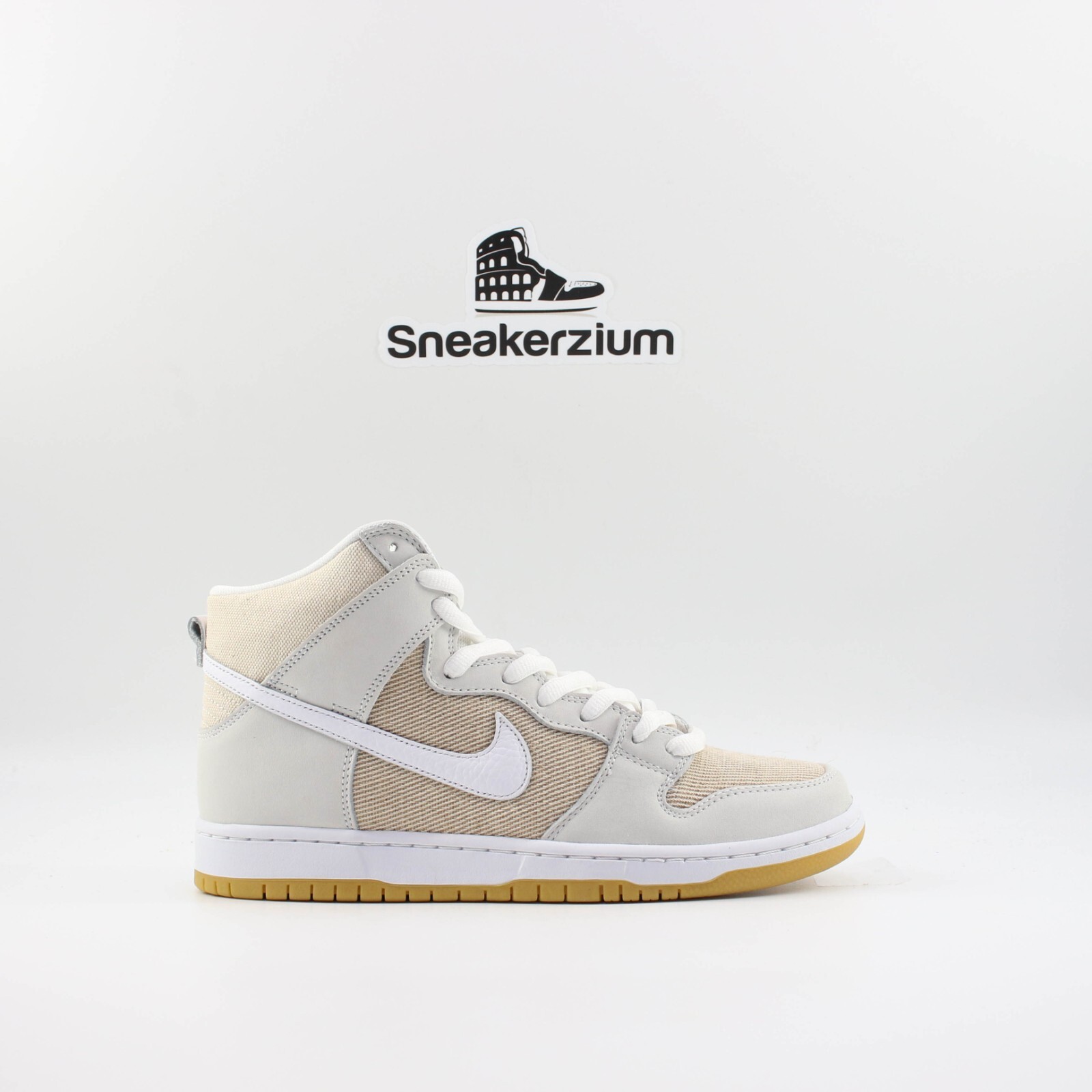 Nike SB Dunk High Pro Небеленый бежево-серый DA9626-100 мужских размеров