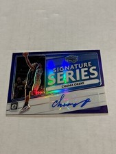 2020-21 DONRUSS OPTIC CHUMA OKEKE SIGNATURE SERIES PURPLE PRIZM AUTO MAGIC SP