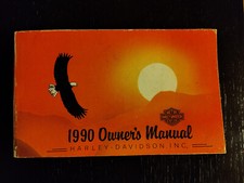 Harley Davidson manuale originale per tutti i modelli del 1990 cod. OEM 99466-90
