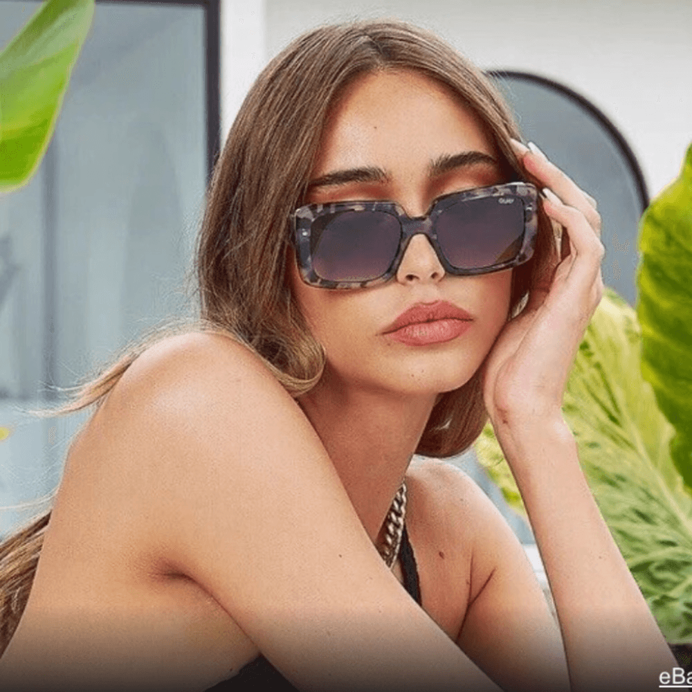 NEW! Rare QuayTotal Vibe tortoise sunglasses Quay_AllTalk_NeutralTortBrown_  main image 3