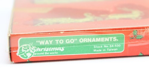 Way To Go Weihnachtsschmuck Metall Ornament - Bild 2 von 3