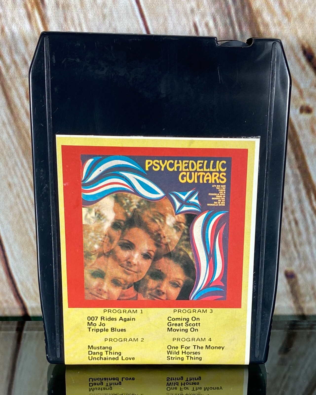 Rare Jerry Cole The Stringers PSYCHEDELIC GUITARS 8-Track Vogue 8 V8-160