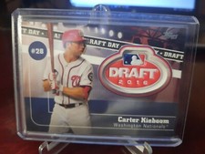 2020 Topps Draft Day Medallions Carter Kieboom #DDM-CKI