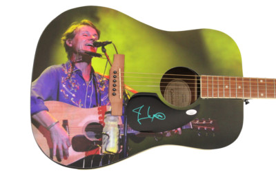JIM CUDDY SIGNED AUTOGRAPH CUSTOM GIBSON EPIPHONE ACOUSTIC GUITAR 1/1 JSA COA