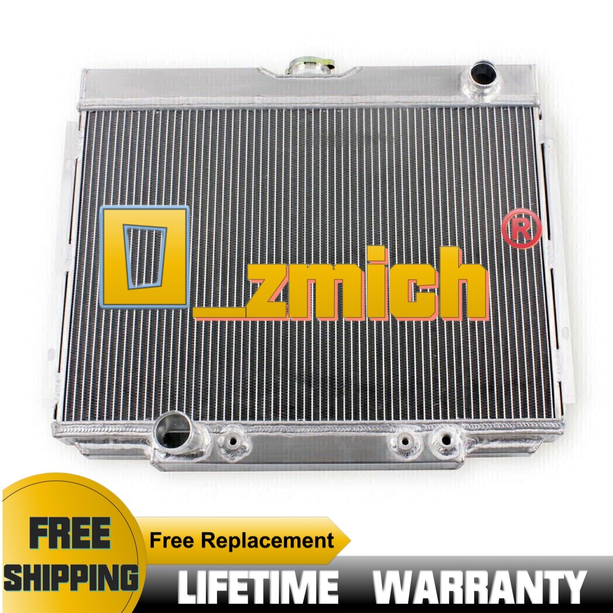 FILA Radiatore alluminio 3 file adatto 1967 1970 1968 Ford Mustang Ranchero Mercury Cougar