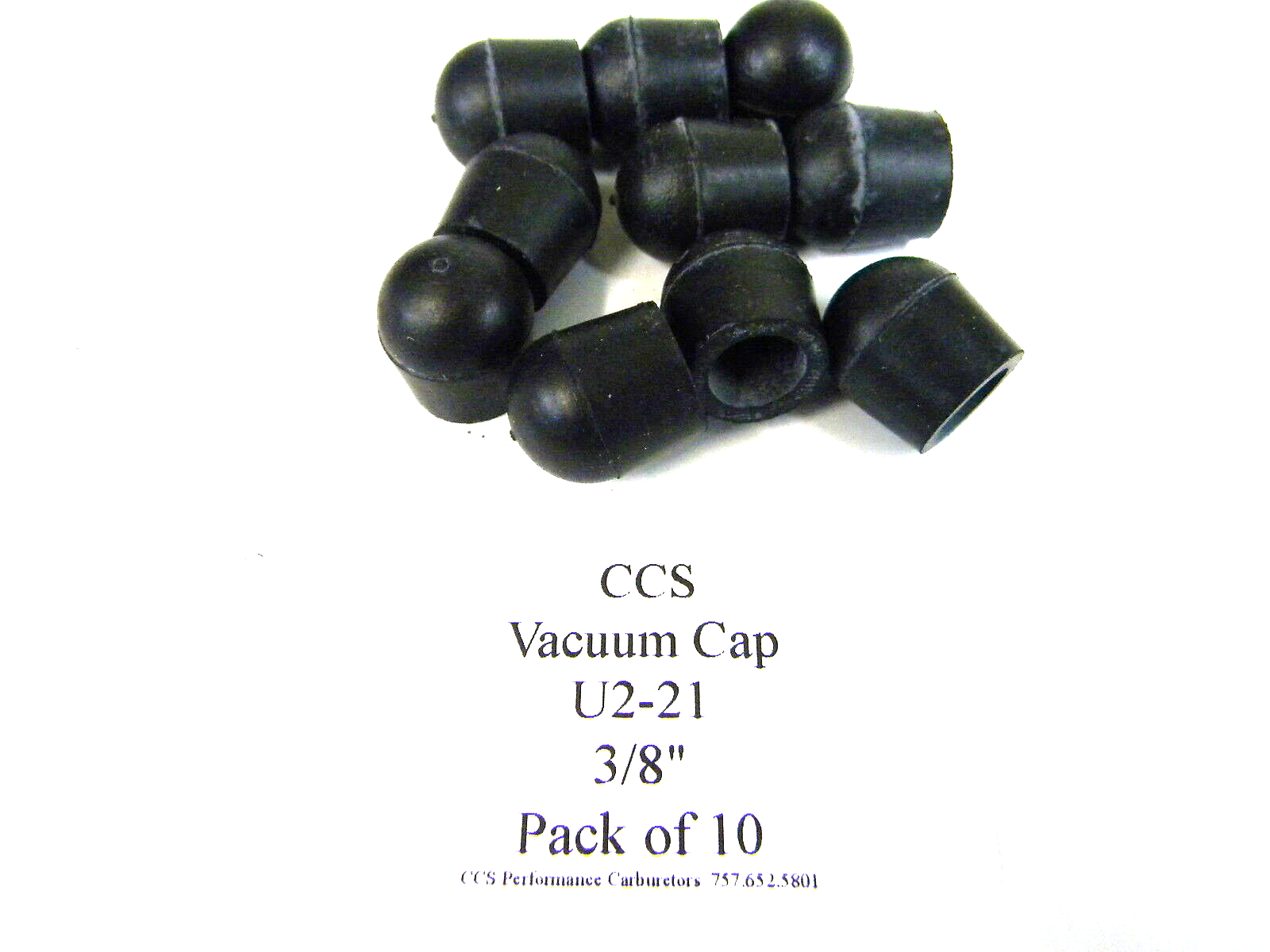 Carburetor Vacuum Port Plug/Caps Kit 3/8" Holley QFT CCS Carburetors 10