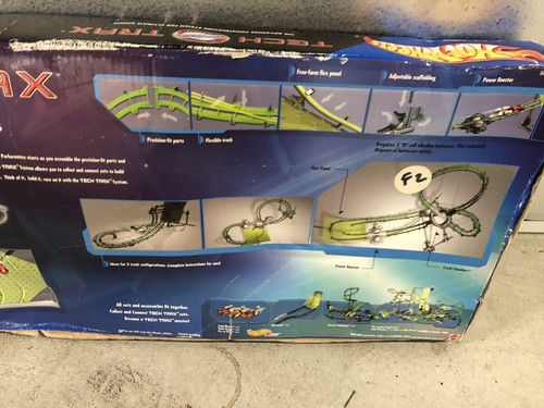 NEW Hot Wheels 2004 TECH TRAX Advanced Construction System For Ultimate Stunts! - Picture 5 of 8