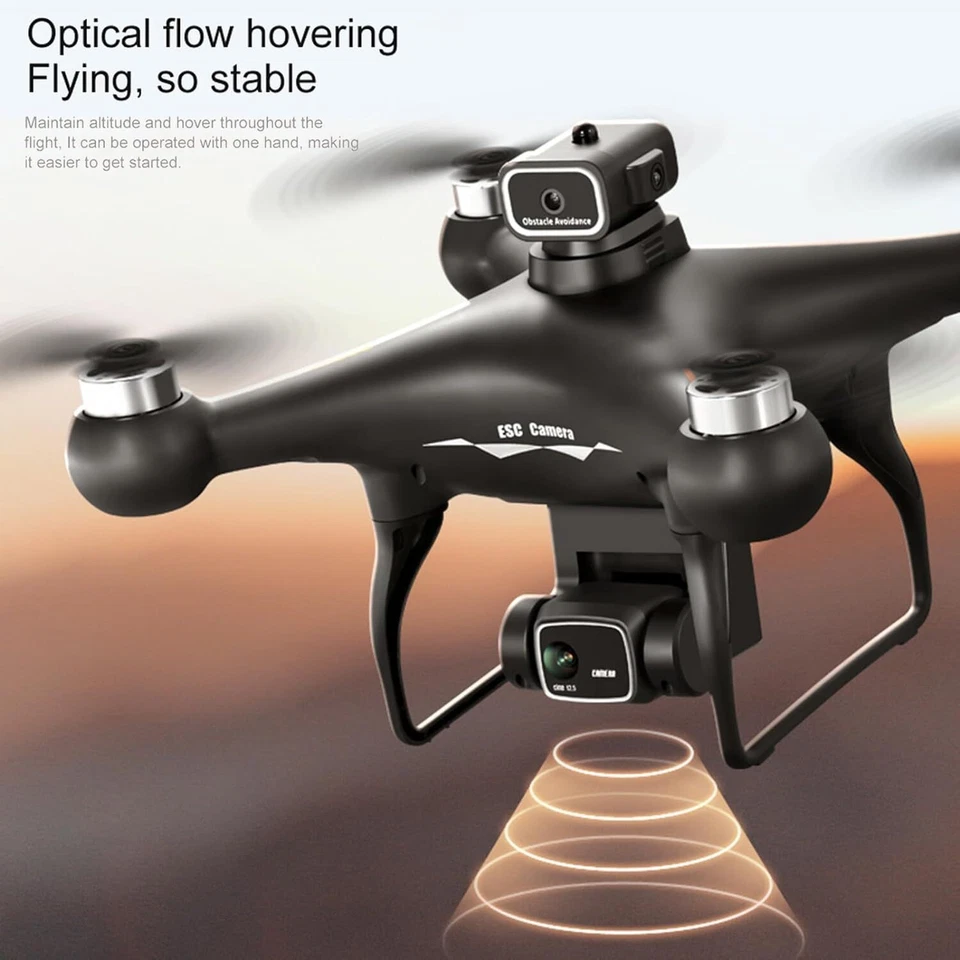 Drone S116 fotocame 4K professionale evitamento ostacoli motore brushless - Immagine 3 di 4
