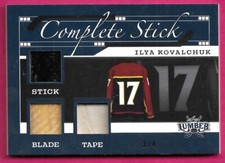 2021-22 Leaf Lumber Hockey ILYA KOVALCHUK #CS-IK1 Complete Stick 3/4 Navy Blue