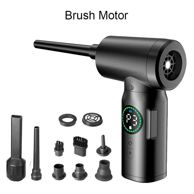 Compressed Air Duster 2 in 1 Air Blower & Vacuum Cleaner Cordless Duster Blower - Image 2 of 4