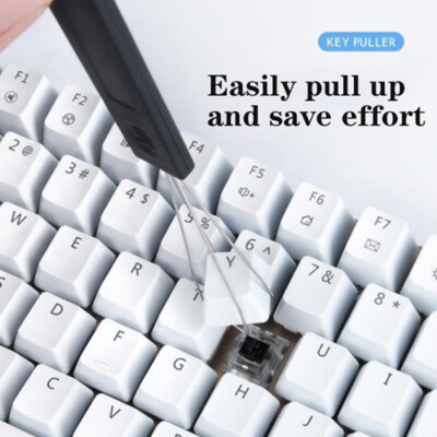 Keyboard Key Keycap Puller Remover With Unloading Steel Cleaning Tool Keycap.ko