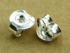 925 Sterling Silver Earring Backs - Butterfly 2 pieces