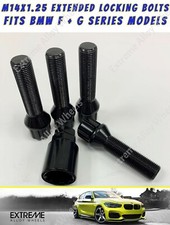 Schwarze Sicherungsschrauben f�r BMW X4 F26 X5 E70 F15 F82 G05 45mm gebraucht mit 15mm Distanzst�ck